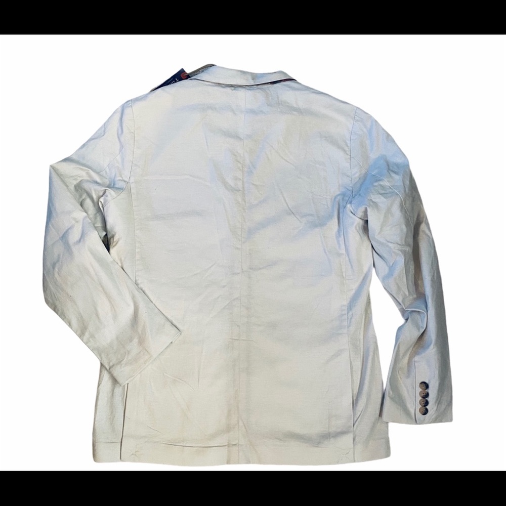 Tailor Vintage white Linen Sport Coat - Picture 5 of 7